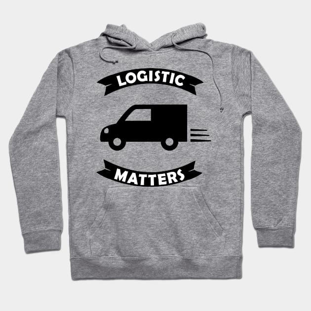 Logistic and transport van Hoodie by Karpatenwilli